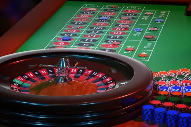 Tampilan antarmuka permainan kasino slot online di depoqq